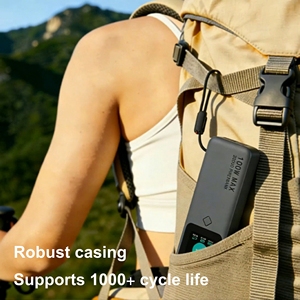 Quick Charge PD100W Powerbank met zaklamp, snelladen, 20000mAh, laptop powerbank met intrekbaar kabel - Product Image 6