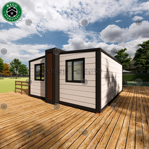 Villa conteneur préfabriquée mobile à assemblage rapide, extensible, 2-3 chambres, avec panneaux sandwich - Product Image 3