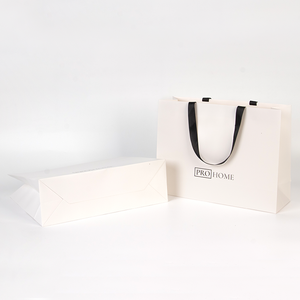 Túi giấy mua sắm cao cấp in logo tùy chỉnh, chất liệu giấy trắng cao cấp, dùng để đóng gói trang sức, quần áo, quà tặng - Product Image 4