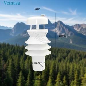 Veinasa-THPPW-02 Anémomètre numérique 6 en 1 avec capteur de direction du vent et capteur solaire, station météo automatique, OEM ODM pris en charge, Veinasa-THPPW - Product Image 5