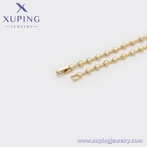 XUPING kalung batu warna emas 14K, Perhiasan Perhiasan 14k untuk wanita