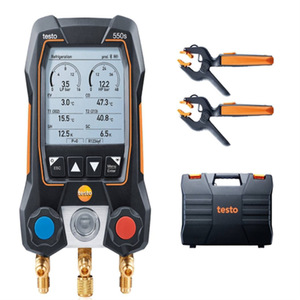 เครื่องวัดน้ำยาทำความเย็นดิจิตอล Testo Testo550S รุ่น 557S อุปกรณ์ทดสอบฟลูออไรด์สำหรับเครื่องปรับอากาศ ความแม่นยำสูง มาตรฐาน IP67 รับประกัน 1 ปี - Product Image 2