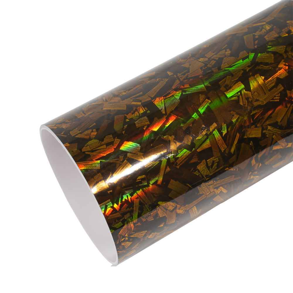 3F-Z016-4 laser Forged Carbon Fiber yellow