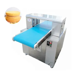 Горячая Распродажа автоматический слайсер профессиональный резак горизонтальная машина для резки тортов гамбургеров хлеба слайсер