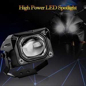 Free Shipping Auto Lighting Sanvi 1.8 Inch U9plus LED <b>Projector</b> Lens Headlight Hight Beam Bulb 30W 3000K/5000K for audi lexus - Product Image 2