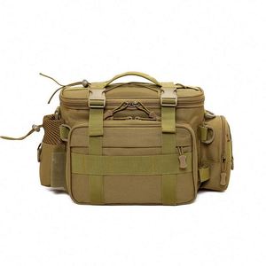 Échantillon Gratuit Sac de Pêche Multifonctionnel en Polyester Imperméable Camouflage Personnalisé pour Leurre, Mouche et Appâts - Product Image 2