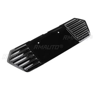 Cadre de plaque d'immatriculation arrière pour Chevrolet Corvette C8 2020-2023, en ABS noir brillant, garniture de protection de plaque d'immatriculation arrière - Product Image 2