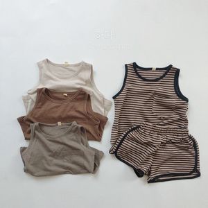 Ropa Nueva para Niños 2022, Pantalones Cortos para Niños, Camiseta sin Mangas para Niñas, Conjuntos de Ropa para Niñas, Ropa de Verano para Niñas - Product Image 2