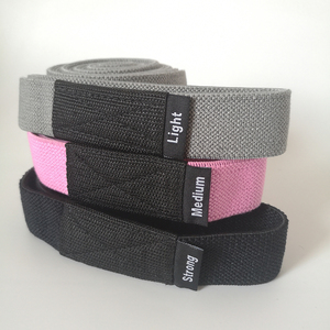 Bền Không Trượt Tập Thể Dục Trên Cơ Thể 2080Mm Tập Thể Dục Kéo lên Yoga Căng Dài Vải Ban Nhạc Kháng - Product Image 4