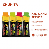Chumita Sport Elektrolytenpoeder Volwassenen Hydratatie Supplement Suiker Vrij Aardbeiensmaak 9 Aminozuren Energiegel Mineralen