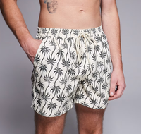Shorts de bain respirants à séchage rapide pour hommes avec taille élastique