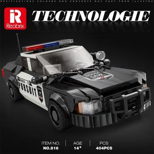 Bloques de Construcción de Plástico ABS para Coche Deportivo Maserati de Ocho Cuadrículas, Modelo de Coche para Ensamblar, Juguete DIY para Regalo de Niños - Product Image 5