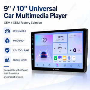 <span class=keywords><strong>Autoradio</strong></span> universel Android 9 pouces 2 Din avec écran <span class=keywords><strong>tactile</strong></span> 9/10 pouces Navigation GPS DVD/MP5 Radio multimédia - Product Image 1
