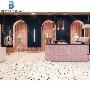 Elegante Espositore per Abbigliamento Femminile, Stand Personalizzato per <span class=keywords><strong>Negozi</strong></span> di Moda - Product Image 1