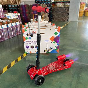 Monopattino a Tre <span class=keywords><strong>Ruote</strong></span> con Luci e Musica Bluetooth per Bambini in Vendita - Product Image 1