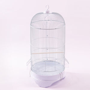 Vente en gros de cages à oiseaux en métal rondes de style unique pour canaris, pour bureau, maison, jardin, intérieur, extérieur, cages à perroquets - Product Image 4