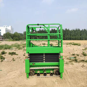 Plataforma Elevadora de Tijera, Precio de Fábrica en China, Altura de Elevación 10m, Tipo de Ruedas Opcional, Instalación de Carteleras Publicitarias - Product Image 2