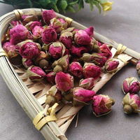 Thé de roses séchées en fleurs roses, aromatisé naturellement, fait main, qualité santé A, herbe brillante, disponible en vrac, boîte ou sachet