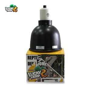 Reptilien leuchte Dome 5,5 Zoll optische Reflexions abdeckung UVB Reptilien lampen schirm für Reptilien glas Terrarium - Product Image 5