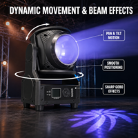 Projecteur LED matriciel 120W à effet Tornado RGBW, faisceau mobile, wash, stroboscope DMX512 CH22/CH24/CH94 pour bars et événements