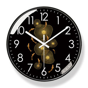 עיצוב הבית מודרני נורדית יוקרה דיגיטלי 3D יצירתי שעון קיר - Product Image 4