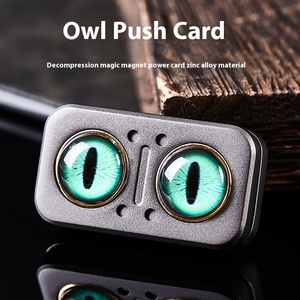 Cú con quay hồi chuyển đẩy nhỏ gọn cầm tay hợp kim kẽm EDC ngón tay giải nén đồ chơi kim loại Snap đồng xu Thương hiệu mới <span class=keywords><strong>Fidget</strong></span> Spinners - Product Image 5