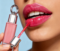 Gloss à lèvres peel-off longue tenue avec effet de couleur persistante, effet éclaircissant 3D, gloss à lèvres doux et séduisant