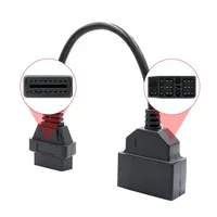 Linkyou Hochwertiges OBD2-Adapterkabel Kupferleiter 22-polig PVC 300mm 24V/12V Kfz-Diagnosewerkzeug