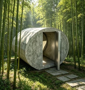 Pod de protection contre les catastrophes naturelles pour la maison, en béton haute résistance, pièce sécurisée pour la protection contre les catastrophes naturelles - Product Image 4