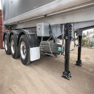 Changchi รถดัมพ์ท้าย36ton รถดัมพ์ท้ายรถดัมพ์อะลูมิเนียมอัลลอยพร้อมรางเมล็ดพืช - Product Image 5