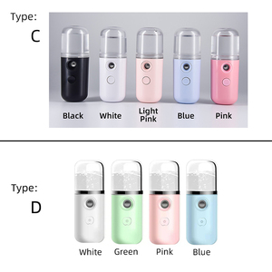 Replenishing Bottle Electric Ion Hydrating Usb Humidifier Face Facial Skin Nano Water Mini Spray Sprayer Portable Mist <strong>Steamer</strong>
