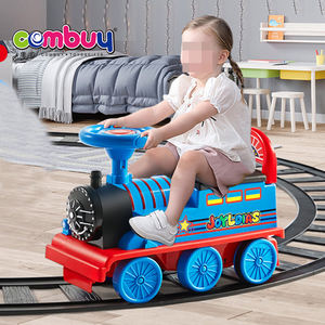 Parc d'attractions jeu musique légère piste coulissante électrique enfants monter sur <span class=keywords><strong>train</strong></span> jouet - Product Image 2