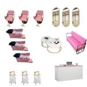 Ensemble de chaises de coiffeur, mobilier de salon, combinaison libre, peut être acheté séparément - Product Image 4