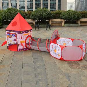 เต็นท์ปราสาทเจ้าหญิงแบบพกพาพับได้สำหรับเด็กผ้าโพลีเอสเตอร์ทนทานเต็นท์สำหรับเล่นสนุก - Product Image 6