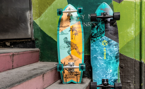 AZTRON Street Surfskate Longboard <span class=keywords><strong>Bois</strong></span> pour Débutants Fille Long Board Surf <span class=keywords><strong>Skate</strong></span> Érable Canadien - Product Image 4