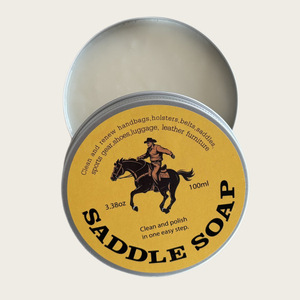 <span class=keywords><strong>Savon</strong></span> multifonction pour sellerie, nettoyage doux du <span class=keywords><strong>cuir</strong></span>, élimination naturelle des taches, antibactérien, entretien de l'équipement équestre, 100 ml - Product Image 4