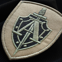 Patchs personnalisables avec logo et nom, grands patchs tactiques brodés en sergé 3D, fixation rapide, pour gilets, uniformes et sacs