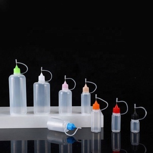 High Quality Small Hole Tip <b>Bottle</b> Pinhole Cap Essential Oil Liquid Injection Plastic Packaging Premium Plastic <b>Bottles</b> - Product Image 3