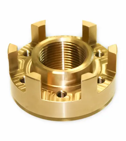 Servicio de mecanizado de metales de precisión personalizado OEM Componente de junta de latón de cobre y bronce Piezas mecanizadas CNC de aluminio de acero inoxidable