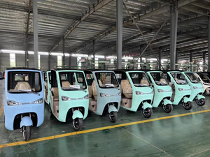 Tricycle Électrique à <span class=keywords><strong>3</strong></span> Roues avec Toit, <span class=keywords><strong>3</strong></span> Places, <span class=keywords><strong>Scooter</strong></span> Familial, Moteur Brushless 48V 60V 72V, pour Personnes Âgées - Vente en Gros - Product Image 6