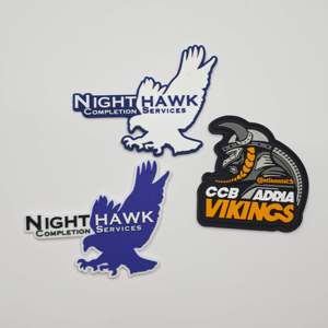 XP-OEM Luxury Brand Custom Logo Soft PVC Patch Strong Fashionable PVC Label for Sports Bags - Product Image 3