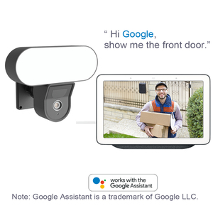 HOT 2MP 3MP Smart <strong>Wifi</strong> Floodlight <strong>Camera</strong> <strong>Hidden</strong> Outdoor Security Flood Light Spotlight <strong>Camera</strong> <strong>with</strong> Auto Color Night Vision - Product Image 5