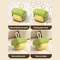 Mini rouleau anti-peluches lavable et réutilisable, puissant dépoussiéreur pour vêtements, poils d'animaux et meubles