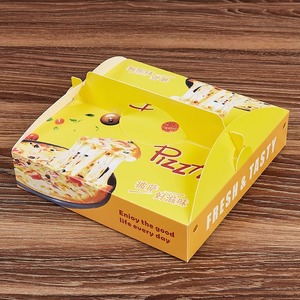 Caixa de Pizza Ecológica Personalizada com Logotipo, Livre de Óleo Mineral e Grau Alimentício, com Alça, para Viagem, <span class=keywords><strong>8</strong></span>-16 Polegadas - Product Image 3
