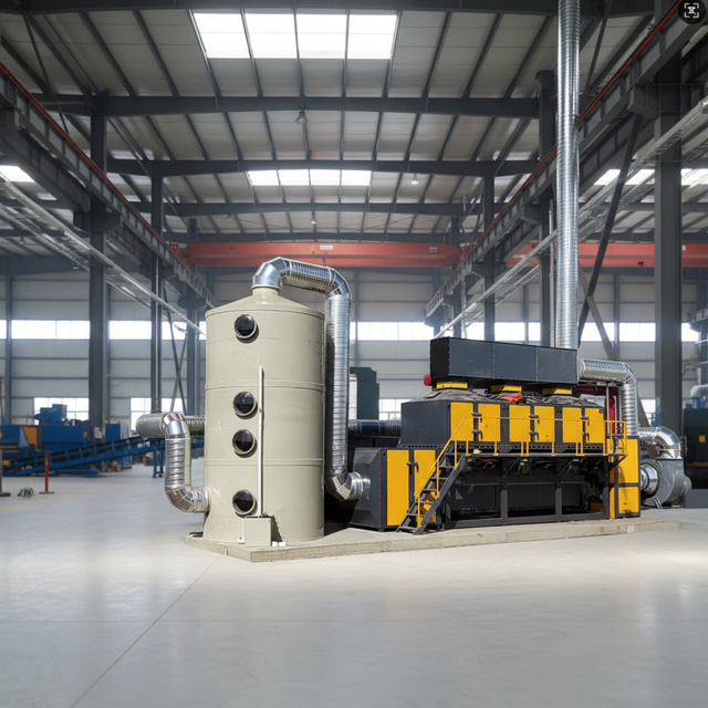Spray Tower Air Scrubber Carbon Dioxide Waste Gas Removal Wet Scrubber