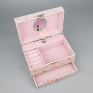 La Doyee Swan Lake Song Boîte à musique ballerine rotative pour enfants - Product Image 3
