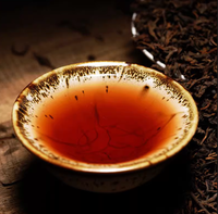 Thé foncé mûr en feuilles entières de Yunnan Pu-erh, âgé de 1 à 2 ans, de haute qualité, pour la perte de poids, la santé, la gestion du poids, la digestion, en vrac