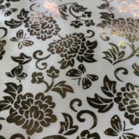 Nouveau produit Tissu d'habillement 100% polyester Tissu textil Tissu bronzé Tissu satiné