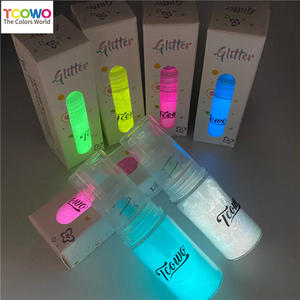 批发夜光发光闪光发光颜料发光粉身体闪光喷雾 - Product Image 3