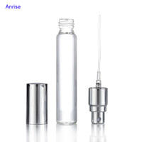 Flacons vaporisateurs de parfum vides en verre transparent, mini format échantillon, 5 ml, 8 ml, 10 ml, 15 ml